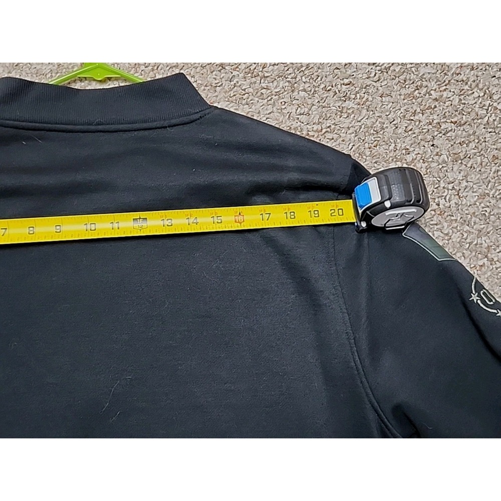 Colosseum Michigan Wolverines Military OHT  Zip Bomber Sweatshirt XXL Black - Picture 12 of 15